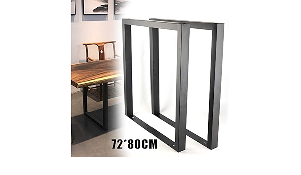 Amazon Co Jp テーブル脚 2個セット 高耐久 ステンレス メタル テーブル脚 デスク脚 家具 金属製 ヘアピン 脚 トレッセル ホームガーデン用 Square 28 35 31 5 Diy 工具 ガーデン