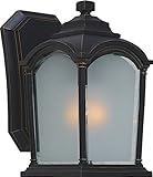 Artcraft Lighting Hartford Outdoor Large Wall Sconce Light, Bronze-Highlighted Black [並行輸入品]
