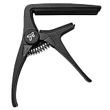Sondery Guitar Capo クラシックギター用、超軽量クランプ ナイロン弦ストレート指板ギター用