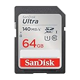 【 サンディスク 正規品 】 SanDisk SDカード 64GB SDXC Class10 UHS-I 読取り最大140MB/sUltra SDSDUNB-064G-GH3NN 新パッケージ