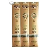 Gonesh Incense Extra rich-セージ( 20 Sticks in 1パック) (パックof 3 )