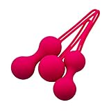 Dagly(TM) アダルト商品をYSするaginaトレーナーダンベルセット、女性V（3個/ロット）ピンクレディーシリコーンベンワボール