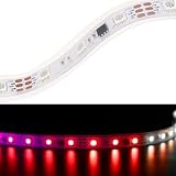 Yaqing Lighting 3.2ft/1M WS2811 5050 RGB Digital LED Strip White PCB 30leds/M Waterproof IP67 DC12V 