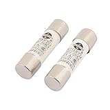 DealMux 2個380V 25A低遮断容量10x39mmカートリッジセラミックヒューズ