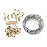 Bulk Buy : Darice DIY Crafts画像Hangingセットハンガー、スクリュー目、ワイヤ真鍮メッキ23ピース( 2 - Pack ) 7000 – 11