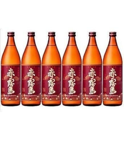 Amazon.co.jp: 赤霧島 1800ml 25度 6本セット : 食品・飲料・お酒
