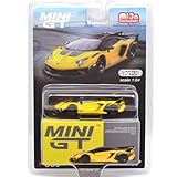 MINI GT 1:64 1/64 スケール LB-SILHOUETTE WORKS LAMBORGHINI AVENTADOR GT EVO (YELLOW) LB シルエット・ワークス ランボルギーニ アヴェンタドール GT EVO (イエロー) MGT00639-MJ [並行輸入品]