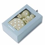 Baby Boum Youmi Misty/Pruna Newborn Hat and Booties Gift Box (Sesame Beige, 0 - 3 Months) by Baby Bo