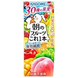 カゴメ 朝のフルーツこれ一本 200ml×24本 紙パック (200ml×48本)