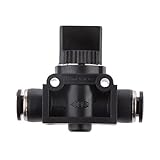 P Prettyia 空気圧バルブ　真空プッシュ　6mm 1/4　