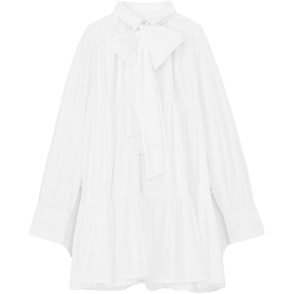 Amazon.co.jp: [EIMY ISTOIRE] ボリュームヘムドッキングニットワンピ