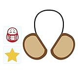 メモリコ 年賀干支カチューシャ 申 Mサイズ ベージュ ノルコーポレーション NGZ0304