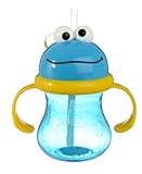 セサミストリート　クッキーモンスター　ストローマグ　munchkin10039【マグ　ボトル　ベビー　赤ちゃん　食器　キャラクター】