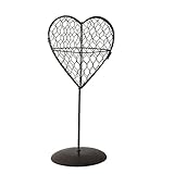 Flameer おしゃれ　ハート型　スタンド　多肉植物　蜂　プランター　植物　ホルダー　飾り物　アイアン　　ギフト