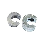 Fenteer 2個セット　丸い　ロータリー　銅パイプ　チューブカッター　自動　ロック　配管ツール