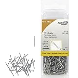 National製造n278 – 408ワイヤBrads、5 / 8インチ、明るい