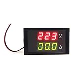 組み込み型 デュアルディスプレイ デジタルLED電圧計 電流計 AC80-300V 0-50.0A 電流トランスつき [並行輸入品]