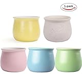 Govine 5点セット 陶器鉢 植木鉢 多肉植物 サボテン鉢 花鉢 容器 プランター 園芸 ガーデニング 色ランダム