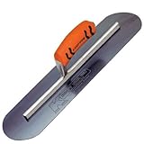 Kraft Tool CF741BPF Blue Steel Pool Trowel with ProForm Handle L-Shank, 22 x 4-Inch [並行輸入品]