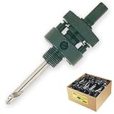 IVY Classic 28144 6H 3/8-Inch Hex Shank Hole Saw Arbor, Fits 1-1/4 through 6-Inch Hole Saws, 2 Locki