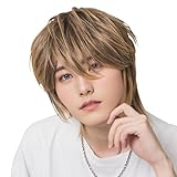 クリアストーン(Clearstone) WIGGY RICH ウィッグ ミディアムウルフ メンズ ミックスゴールド