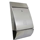 Sea the Stars 郵便ポスト ステンレス製 鍵付き/錆びにくい 郵便受け 新聞受け 雑誌受け