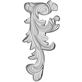 Ekena Millwork 3インチW x 6 3 / 8インチH x 7 / 8インチPロビンスクロールOnlay ONL03X06X01RB-L 1