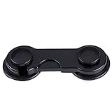 ベビーガード はがせる 多目的 キャビネット ストッパー 冷蔵庫 ドア 引き出し 開き戸 ロック（10個セット） (ブラック)