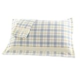 コットンピロータオル厚めガーゼグリッドカップルピローカバー-A4