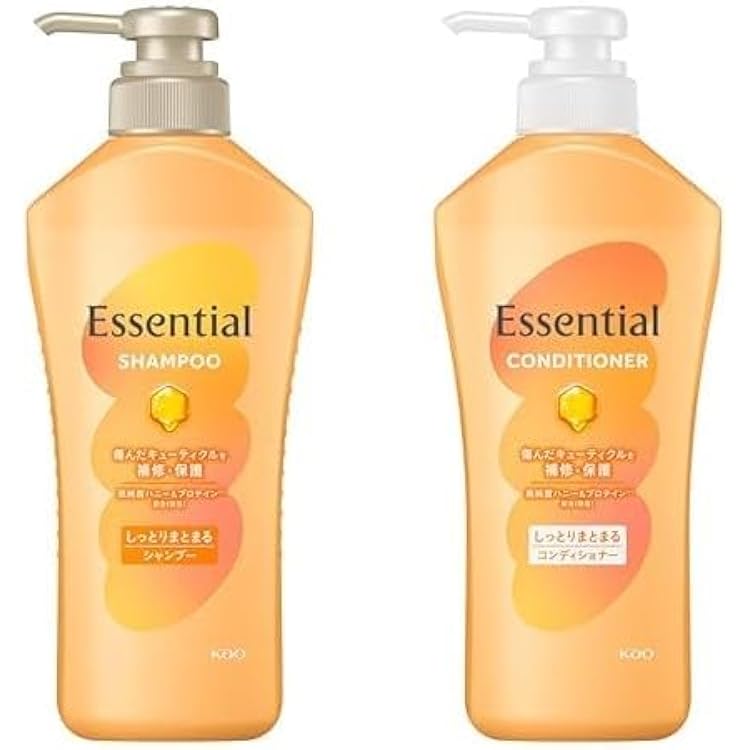 エッセンシャルシャンプー／コンディショナー Amazon | 花王 エッセンシャル ふんわりうるツヤ シャンプー