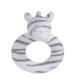 Angel Dear Ring Rattle, Grey Zebra by Angel Dear