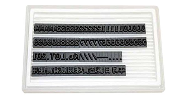 好評継続中 マーキングマン 差替式ゴム印ユニラバーｆ 6 6ｍｍ 数字 漢字セット ハンマー 刻印 ポンチ デートマーク 超美品 R4urealtygroup Com