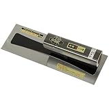 金長 シゴキ鏝 本焼 0.3mm厚 黒塗角柄 240mm