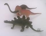 3 Rubber Dinosaurs - Assortment Varies [並行輸入品]
