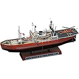 ハセガワ 1/350 海上保安庁 南極観測船 宗谷 第三次南極観察隊 プラモデル Z23