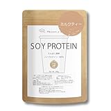 誰でも美味しく飲めるソイプロテイン 300g (ミルクティー)15種類のフレーバー 酵素パウダー 乳酸菌 ダイエット コラーゲン ビタミン