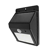 YKLWORLD ソーラーLEDライト ソーラー充電 光感センサー 人感センサー 感知タイプ 夜間自動点灯 防水耐久 高輝度 壁掛け 設置簡単 省エネ 屋外照明 表玄関 庭 ガーデン パーク 遊び場 
