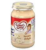 Cow & Gate Baby Balance Stages 2 & 3 Banana Delight 200g (Pack of 2) - 牛＆ゲート赤ちゃんの残高は2＆3バナナの喜びの200グラム