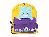 （ターンオーバー)TURNOVER #K-509 キッズ ベビー kids リトルモンスター デイパック リュックサック 通園 幼稚園 保育園 小学生 ふわふわ ロゴ YELLOW