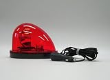 [ノーブランド品]ハロゲン回転灯/赤12V