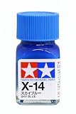 タミヤ(TAMIYA) エナメル塗料 X-14 スカイブルー 10ml 光沢