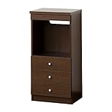 クロシオ ドロアーテレラック ブラウン 幅39cm奥行32cm高さ80.5cm モデムラック