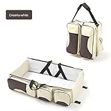 MolySun多機能Foldableマミーバッグ大容量ユニバーサルポータブル旅行屋外折りたたみベッドベビーカーのバスケットおむつバッグ