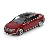 MINI GT 1/64 メルセデス ベンツ EQS 580 4MATIC レッドメタリック (左ハンドル) 完成品 MGT00970-L