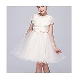 WIN 子供ドレス キッズワンピース ピアノドレス フォーマル 女の子 ジュニア コンクール子供服 ピアノ発表会 ガールズ 女児 ジュニア パーティー 結婚式 姫様 お嬢様 ノースリーブ (120cm