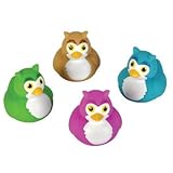 Owl Rubber Duckys - 12 pc [並行輸入品]