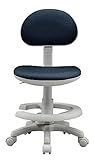 大川家具 関家具 学習チェア ステップ4 素材/ファブリック ネイビー 186964