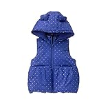 Gymboree Baby Boys' Navy Dot Puffer Vest Seafarer 18-24 [並行輸入品]