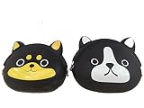 「Mon」 アニマル小銭入れ かわいい犬の小銭入れ ダックスフンド 2個セット