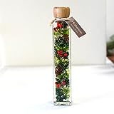 フラワーマーケット花由 ハーバリウム クリスマスver XMセコイアグリーン Herbarium healing flower